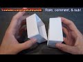 2 - How To Make Super Easy Square Gift Box Origami 箱折り紙 Caja 框 Caixa Kotak