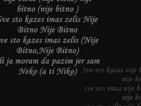 Krcki Ft Duka BrutaL - Nije Bitno. lyrics Download link www.sendspace.com 