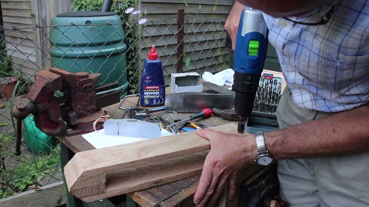 How to Make a Leatherworkers Clamp or Stitching Pony YouTube