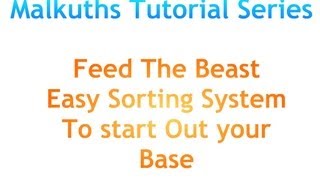 Feed The Beast Barrel Sorting System