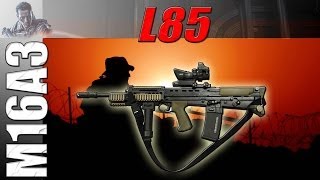 L85A2: Arma mais parecida com a M16A3