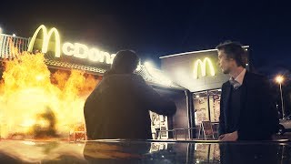 Motorrad EXPLODIERT vor McDonalds?!?