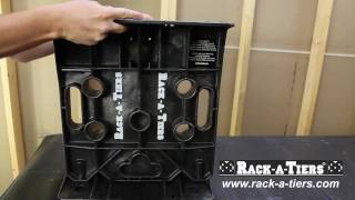 2-Piece Rack-A-Tiers Wire Dispenser