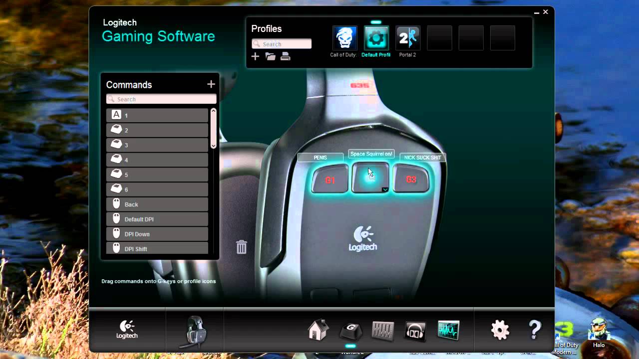 Logitech G35 New Software (2011) Review - YouTube