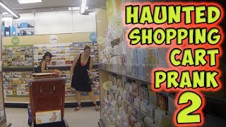 Haunted Shopping Cart Prank 2