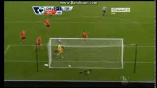 Paulinho First Goal AMAZING Back Heel Stoppage Time Cardiff City 0:1 Tottenham Hotspur