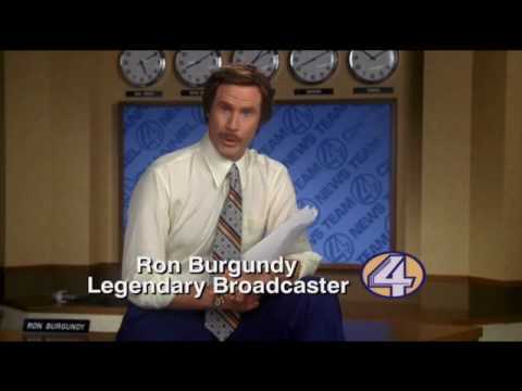 Wake Up Ron Burgundy- PSA - YouTube