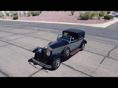 video 1933 Rolls-Royce Phantom II Brewster Newport Town Car