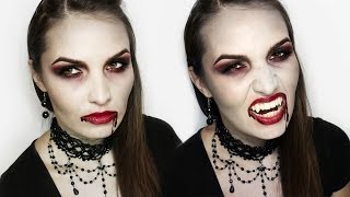 Mroczna Bohaterka - Charakteryzacja na Wampira (Halloween Makeup Tutorial)