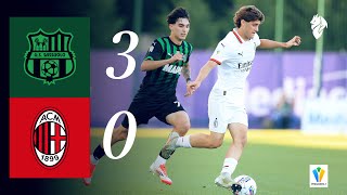 Rossoneri sconfitti ai quarti di finale dei Playoff | Sassuolo 3-0 AC Milan | Highlights Primavera