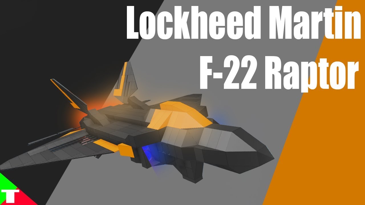 Lockheed Martin F 22 Raptor Aircraft Model