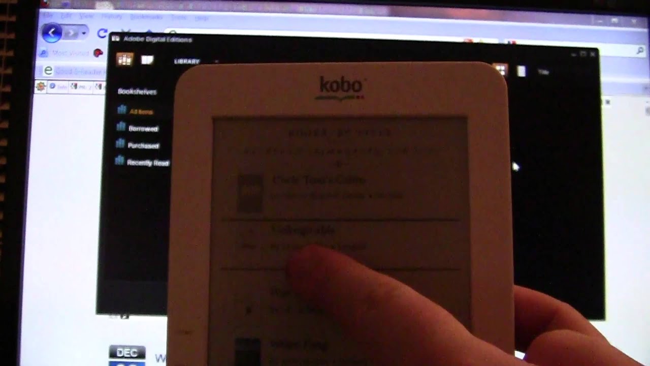 overdrive adobe digital editions kobo