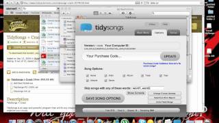 how to get tidysongs for FREE mac and windows