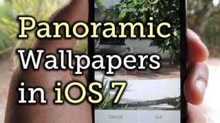 Set a Panoramic Photo as a Live Wallpaper in iOS 7 on Your iPhone [How-To]