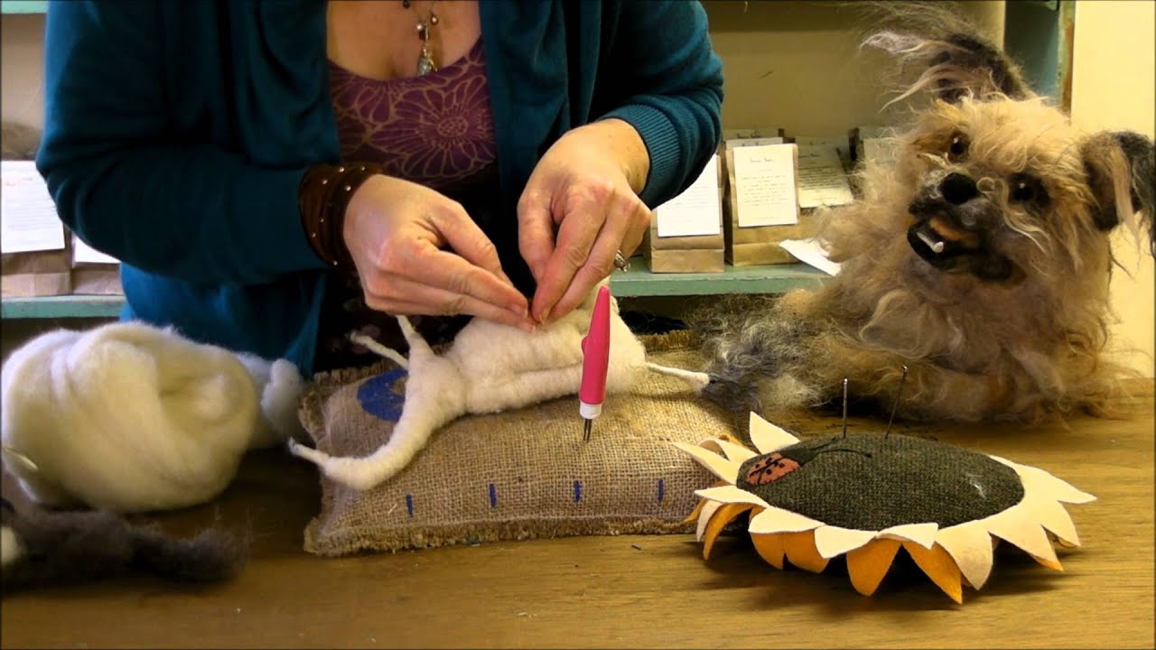 How to Needle Felt a Pony Episode 3 Building up the Body by Sarafina