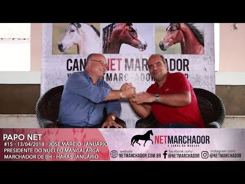 #15 - PAPO NET - JOSÉ MÁRCIO - PRESIDENTE DO NÚCLEO MANGALARGA MARCHADOR DE BH - HARAS JANUÁRIO