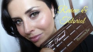 Too Faced CHOCOLATE BAR Review & Makeup Tutorial