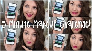 3 Minute Makeup Challenge!