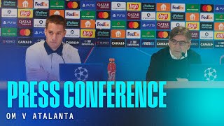 Olympique de Marseille-Atalanta | La conferenza stampa di Juric e Paalic | UCL MD4 League Phase