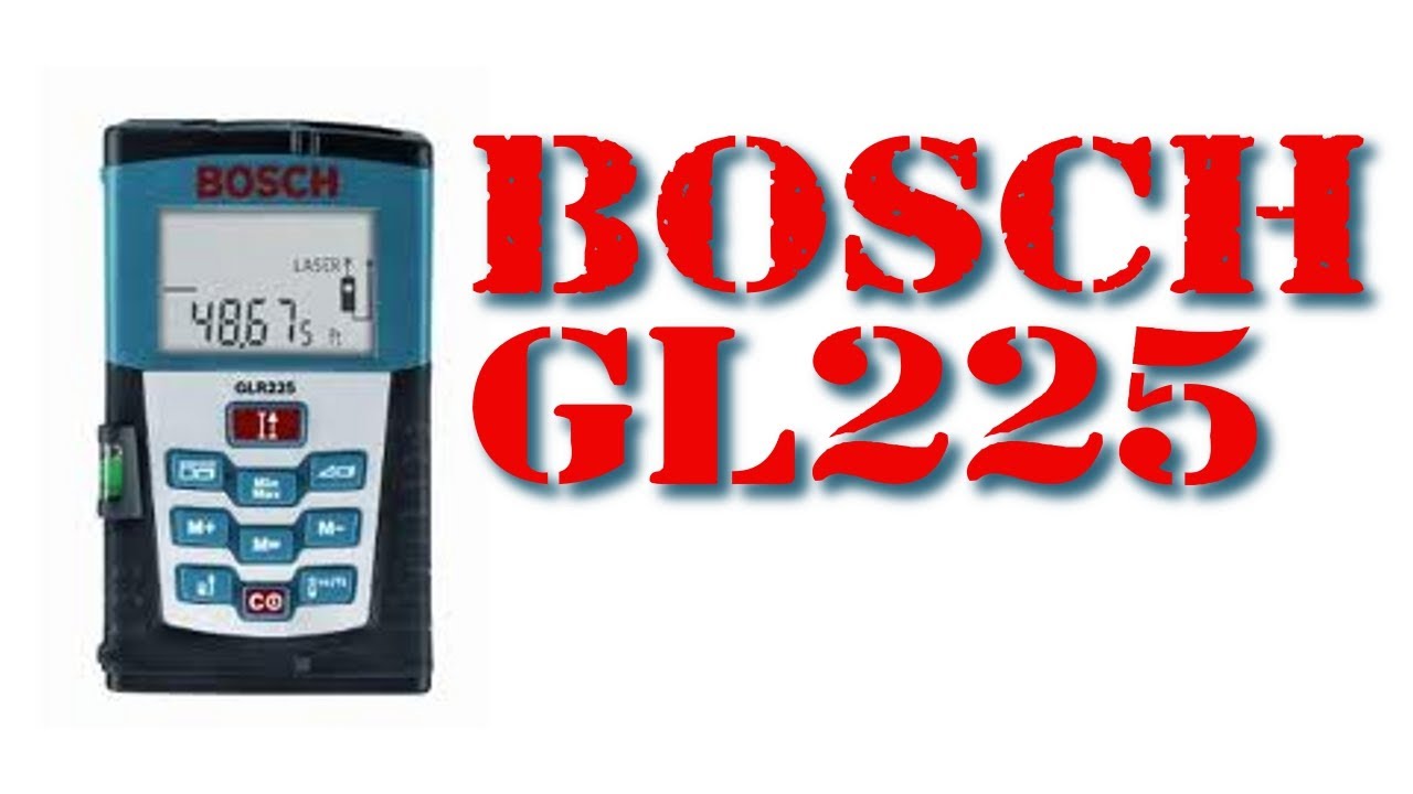 Bosch Laser Measurer Glr225 Manual