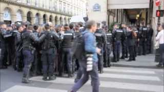 VEILLEURS DEBOUT pour Nicolas - Mardi 25 juin 2013 CRS et N. Dupont-Aignan