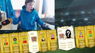 2 LEGENDS IN PACKS OMG!!! - FIFA 14