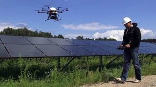 Spektakulärer Einsatz: Drohnen über Deutschland
