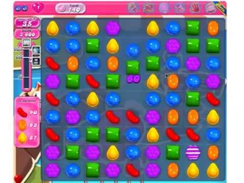 Candy Crush Saga Level 140 Tutorial - YouTube