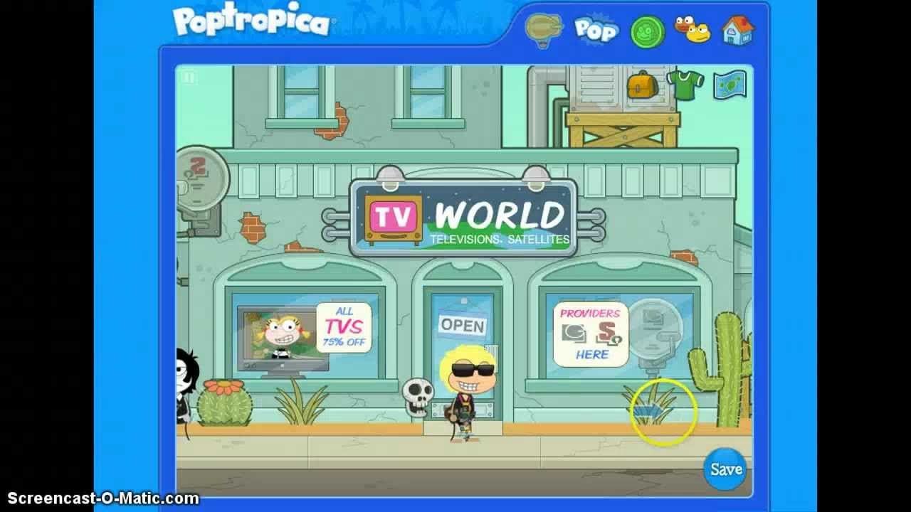 Poptropica: Reality TV Island Full Walkthrough - YouTube