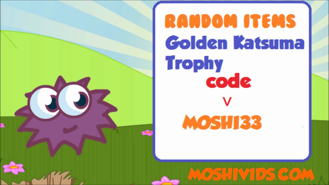 Moshi Monsters Secret Codes - All Items - YouTube