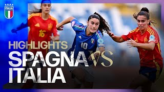 Highlights: Spagna-Italia 2-0 | Women’s Under 19 EURO 2025