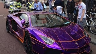 [Original] Epic Arab Lamborghini Aventador Gets Pulled by Police and Seized!