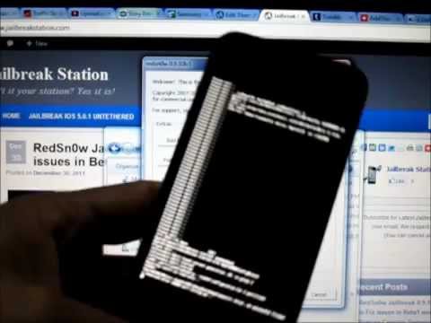 Jailbreak iPhone 4 using RedSn0w 0.9.10b3 in Urdu Language - YouTube