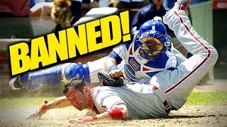 Home Plate Collisions Banned in Baseball!!