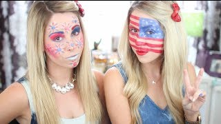 How NOT to Wear Makeup - Fourth of July