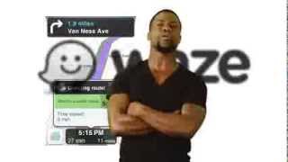 Comedian Kevin Hart Records Hilarious Waze Voice Prompts | Waze