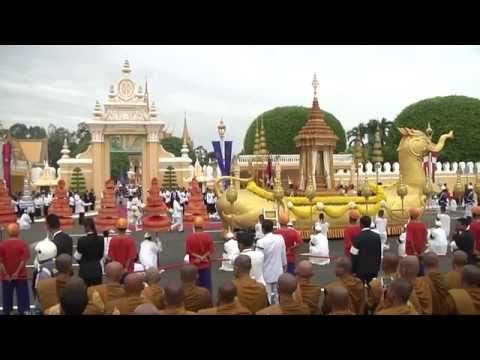 Parade to Enshrine King Norodom Sihanouk\'s Remains