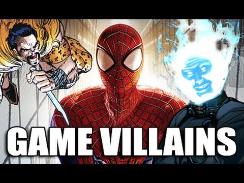 the amazing spider man 2 game villains