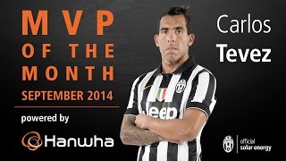 Carlos Tevez's goals and skills September 2014 - MVP of the month powered by Hanwha