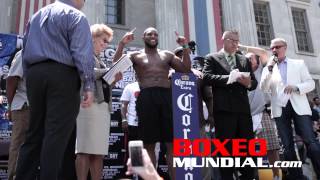 Paulie Malignaggi vs Adrien Broner Weigh in