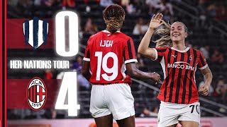 Another Rossonere win in Mexico | Tuzas 2-5 AC Milan | Her Nations Tour