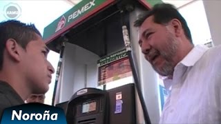 Fernández Noroña No Paga IVA en gasolina. #DesobedienciaCivil.