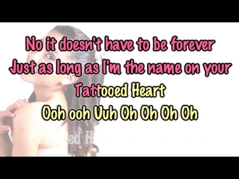 Tattooed Heart Lyrics Karaoke | ariana grande tattooed heart piano karaoke Tattooed Heart Lyrics Karaoke | ariana grande tattooed heart piano karaoke