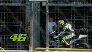 Valentino Rossi a Jorge Lorenzo test Brno