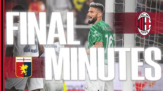 The Final Minutes | Pulisic scores, Giroud saves | Genoa v AC Milan