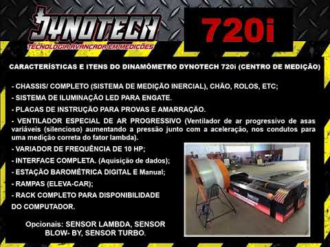 Vídeo de apresentação do Dynotech 720i (Dinamômetro para veículos até 2000cv).