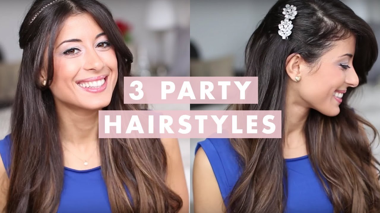 Party Hairstyles - YouTube