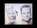 TWO HANDED Drawing - Shawshank Redemption
