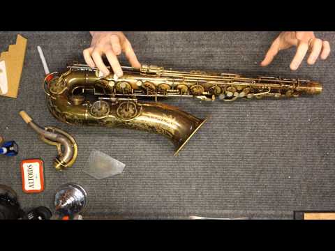 Saxophone Shipping Topic: Corking Keys Shut (& Removing Them)