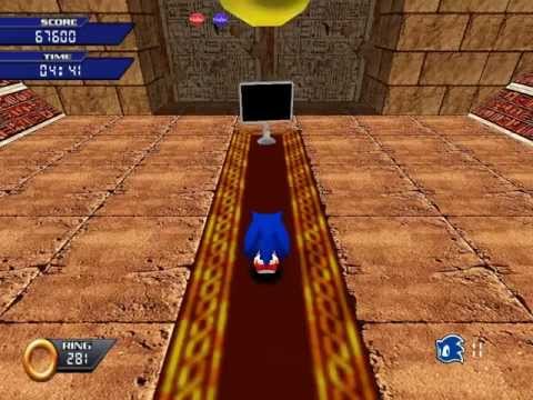 Sonic The Hedgehog 3D (PC): Part 2 (Ancient Palace)